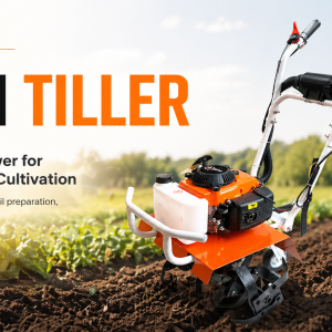 Mini Tiller for Efficient Garden and Farm Soil Cultivation